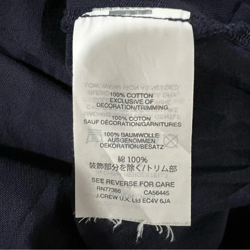 J.Crew Embroidered 100% Cotton Tank Size XS